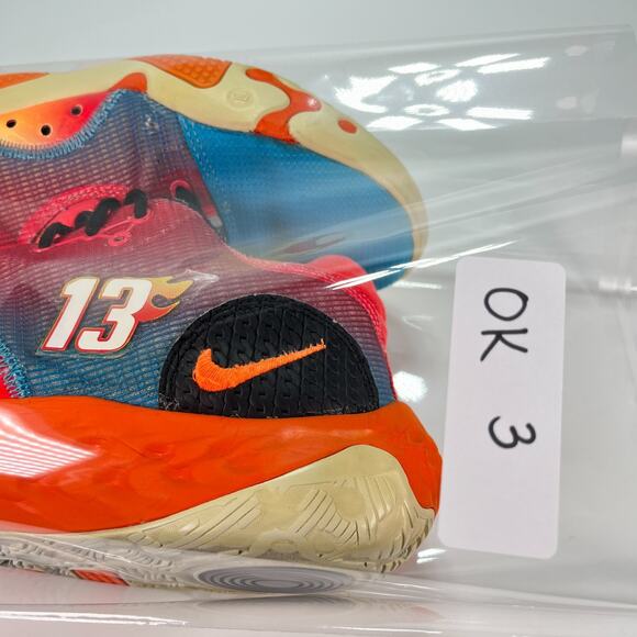 Nike PG 6 x Hot Wheels Blue Orange Red Basketball Shoes DH8446-400 Men\'s Size 11